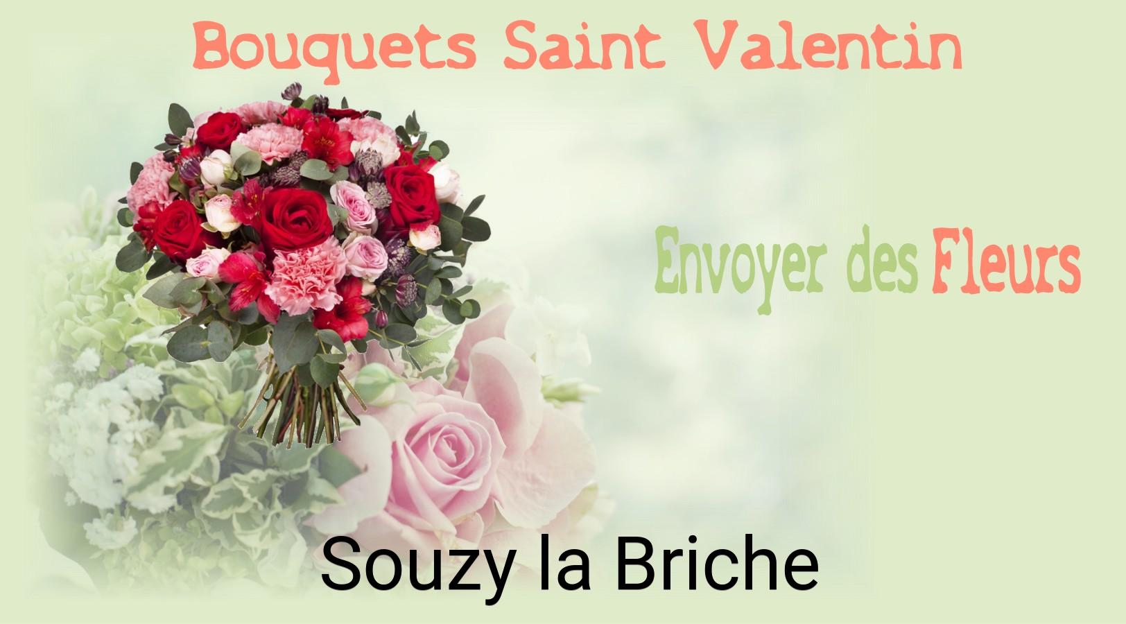 Roses de Saint-Valentin livrées à Souzy-la-Briche